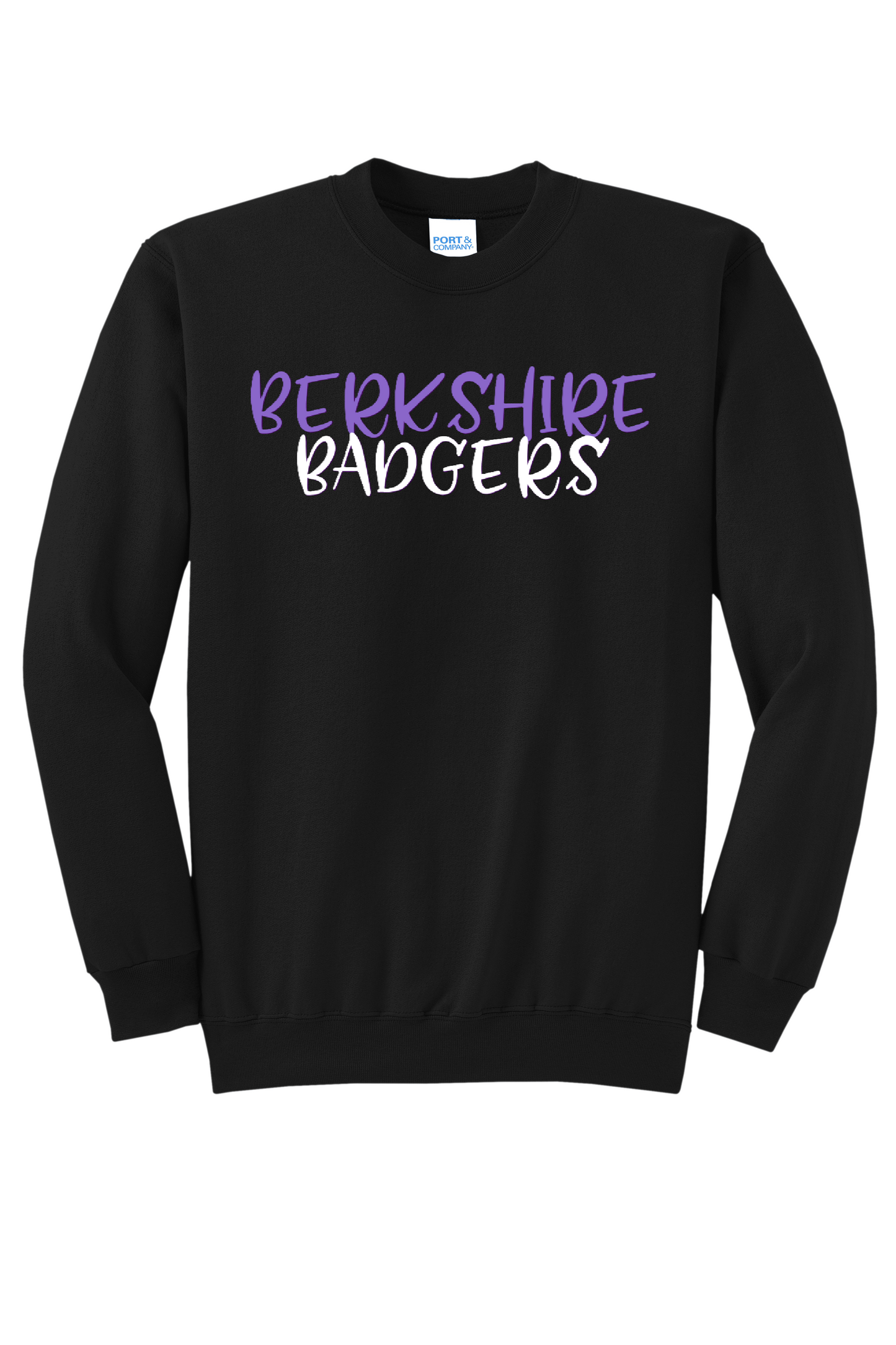 Berkshire Badger White Crew Neck