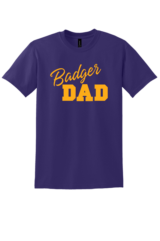 Badger Dad Gold T-Shirt