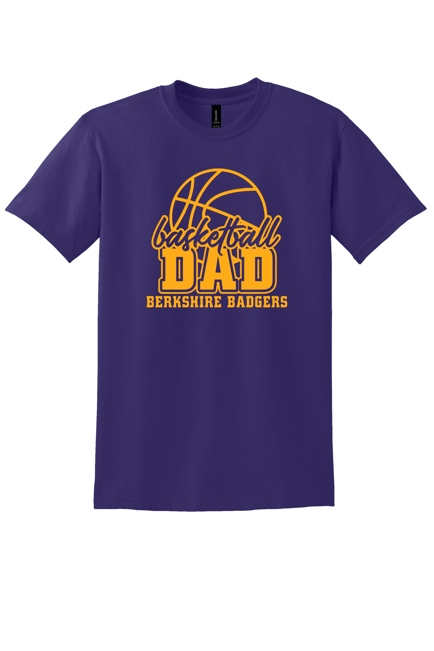 Berkshire Badgers Dad Basketball T-Shirt