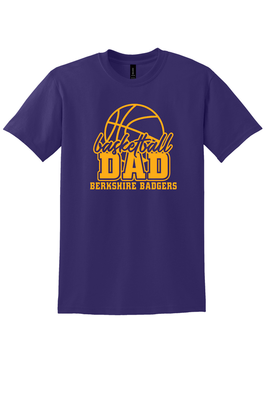 Berkshire Badgers Dad Basketball T-Shirt