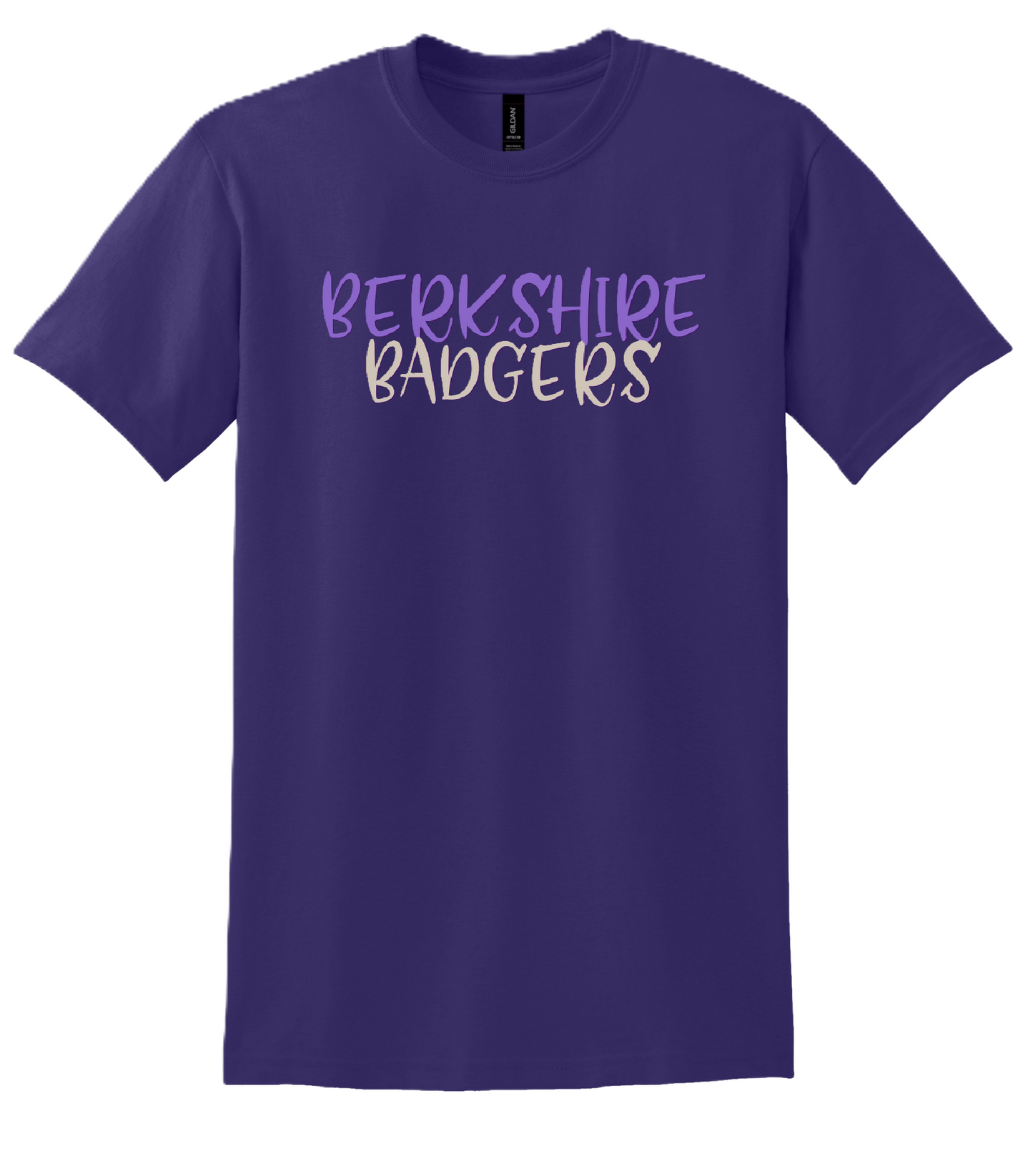 Berkshire Badger T-Shirt with Silver Glitter