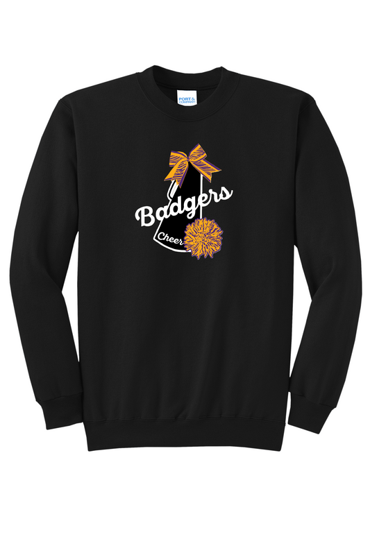 Cheer Megaphone Crew Neck Sweatshirt