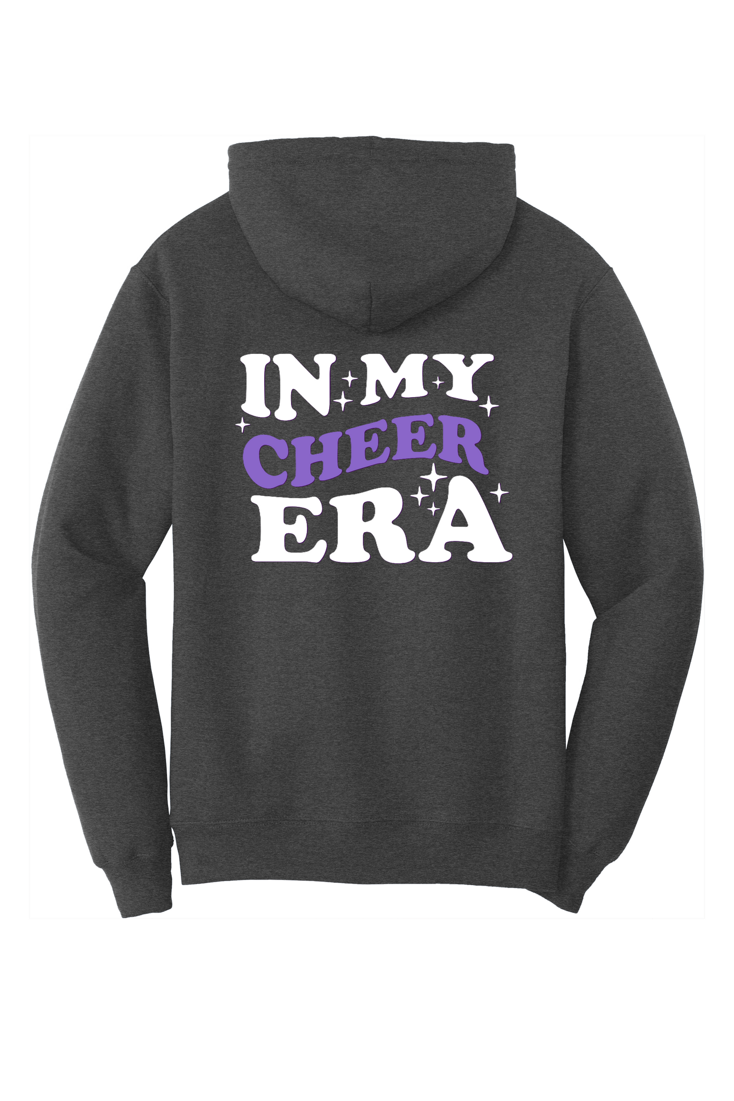 In My Cheer Era Hooded Sweatshirt - Name personalization on front