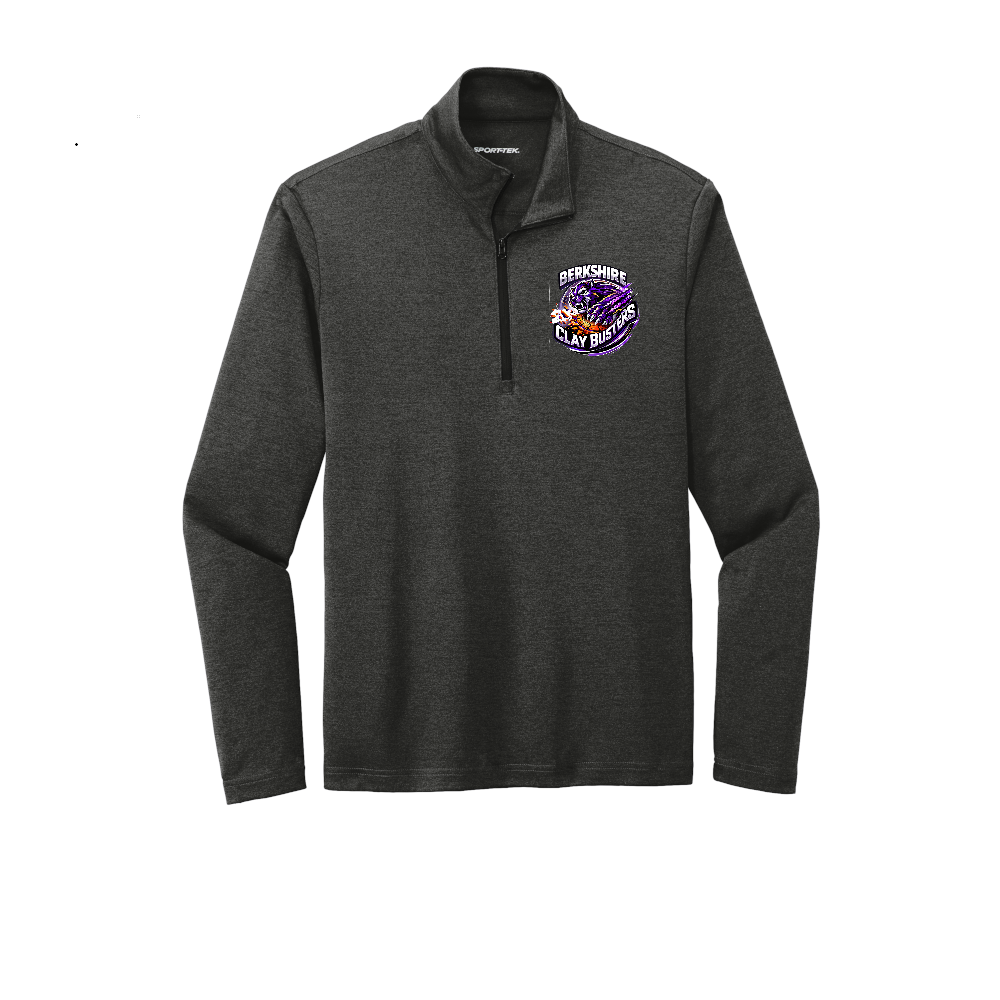 1/4 Zip Pullover Berkshire Trap Team - Clay Busters Design 2