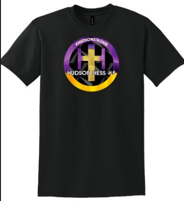 Black T-Shirt #HudsonStrong